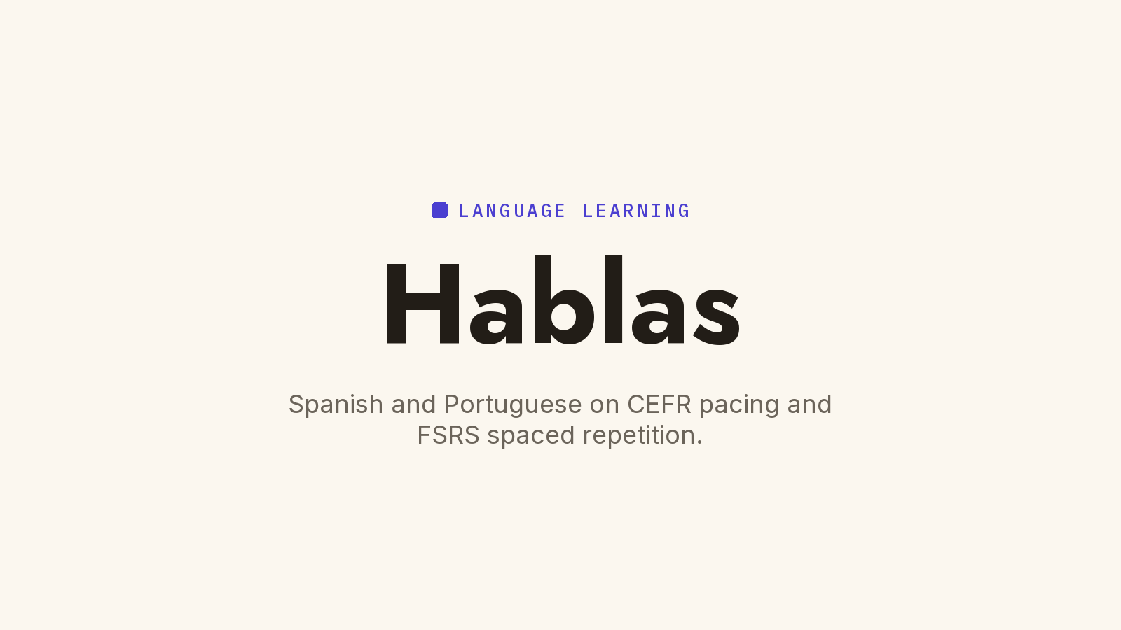 Hablas case study cover